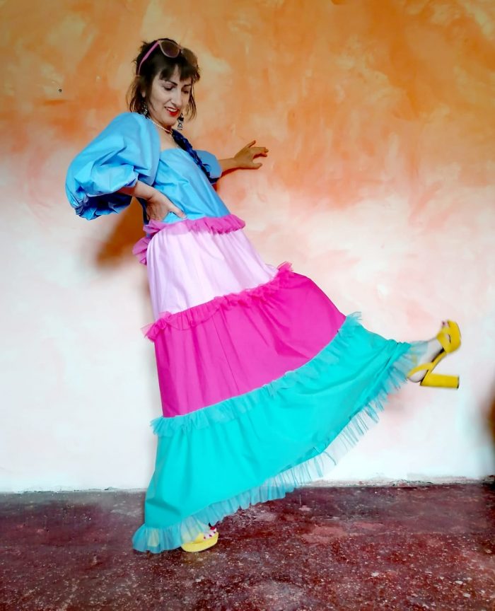 vestido volantes oversize de Pasodoble en Palencia