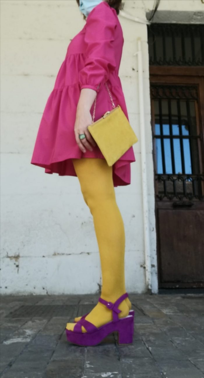 Vestido rosa de Pasodoble en Palencia